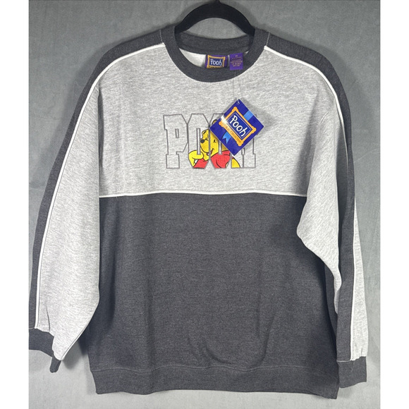 Vintage Winnie The Pooh Sweatshirt Disney Jerry Leigh Sz M 100‎ Acre Wood Y2K - Picture 1 of 7